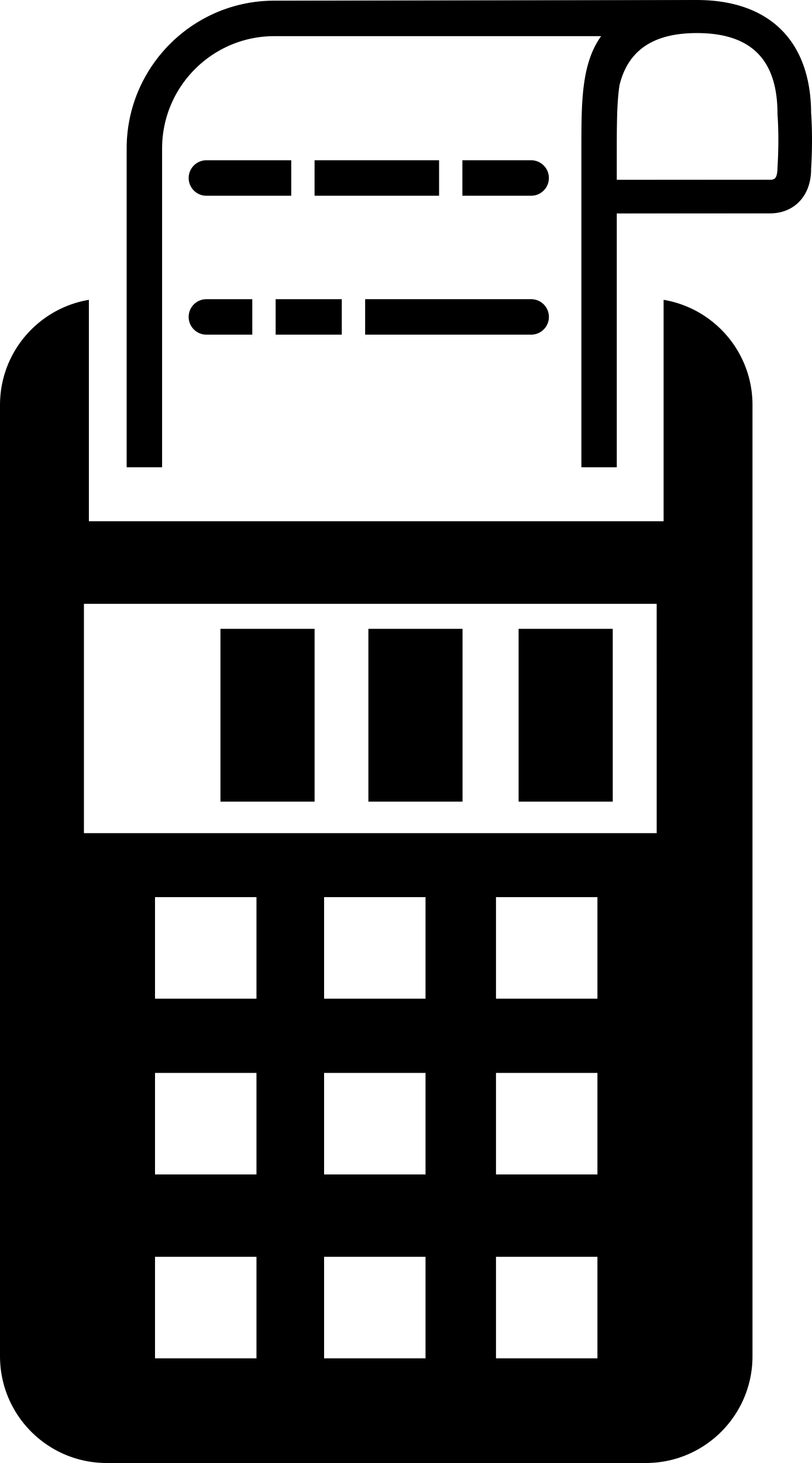Printing Calculator Finance Tool Line Tracing Svg Vector Free Vectors
